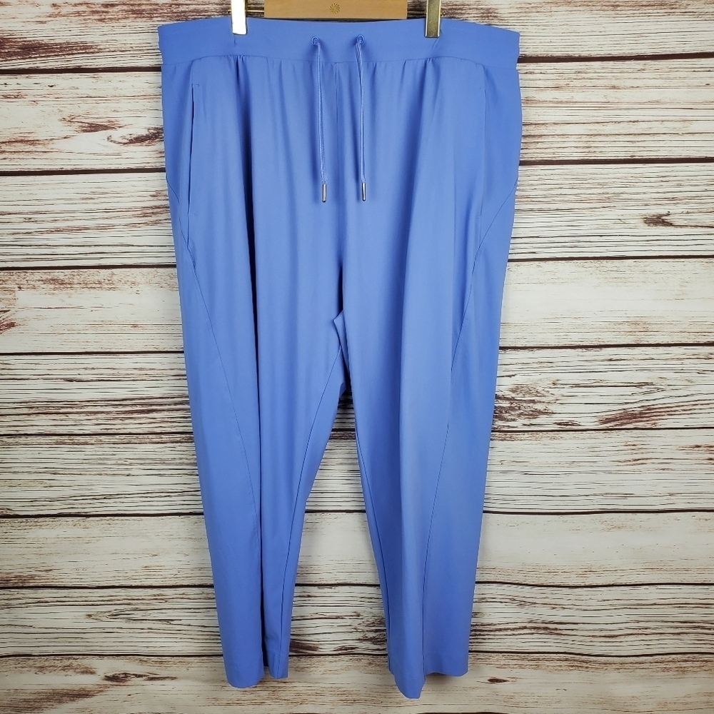 Sweaty Betty Womens Size 14 Cornflower Blue Explorer 25" Ankle Athletic Pants - Picture 2 of 9